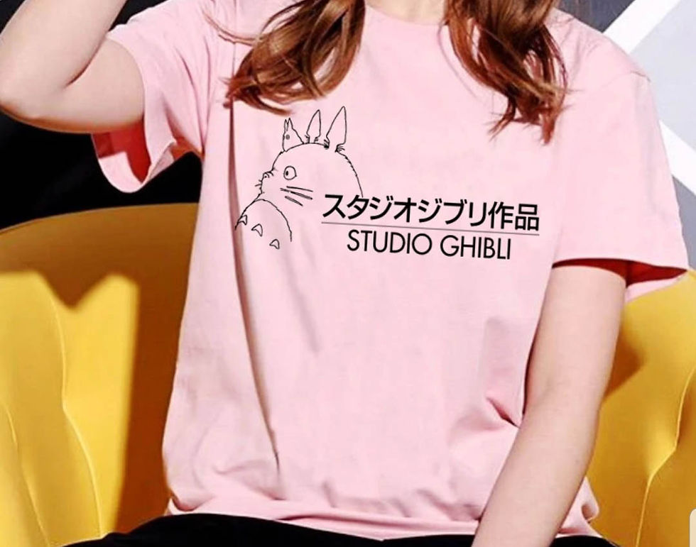 Camisetas del Estudio Ghibli