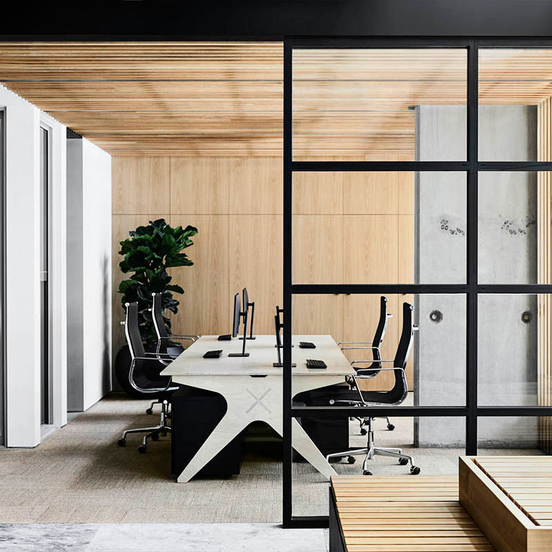 Trend office and workplace interior design project by McCartney Design