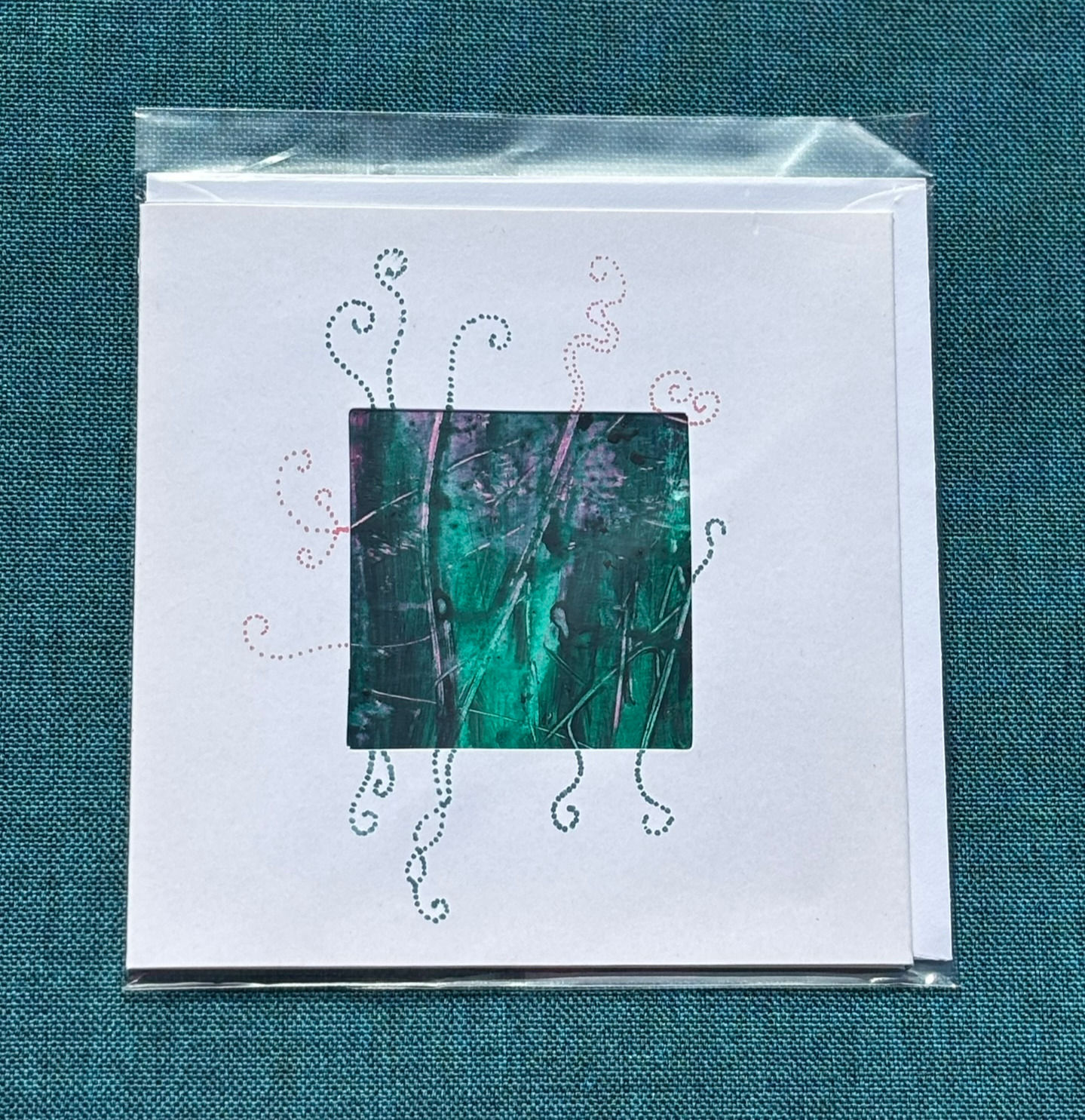 Hand Painted Greetings Card