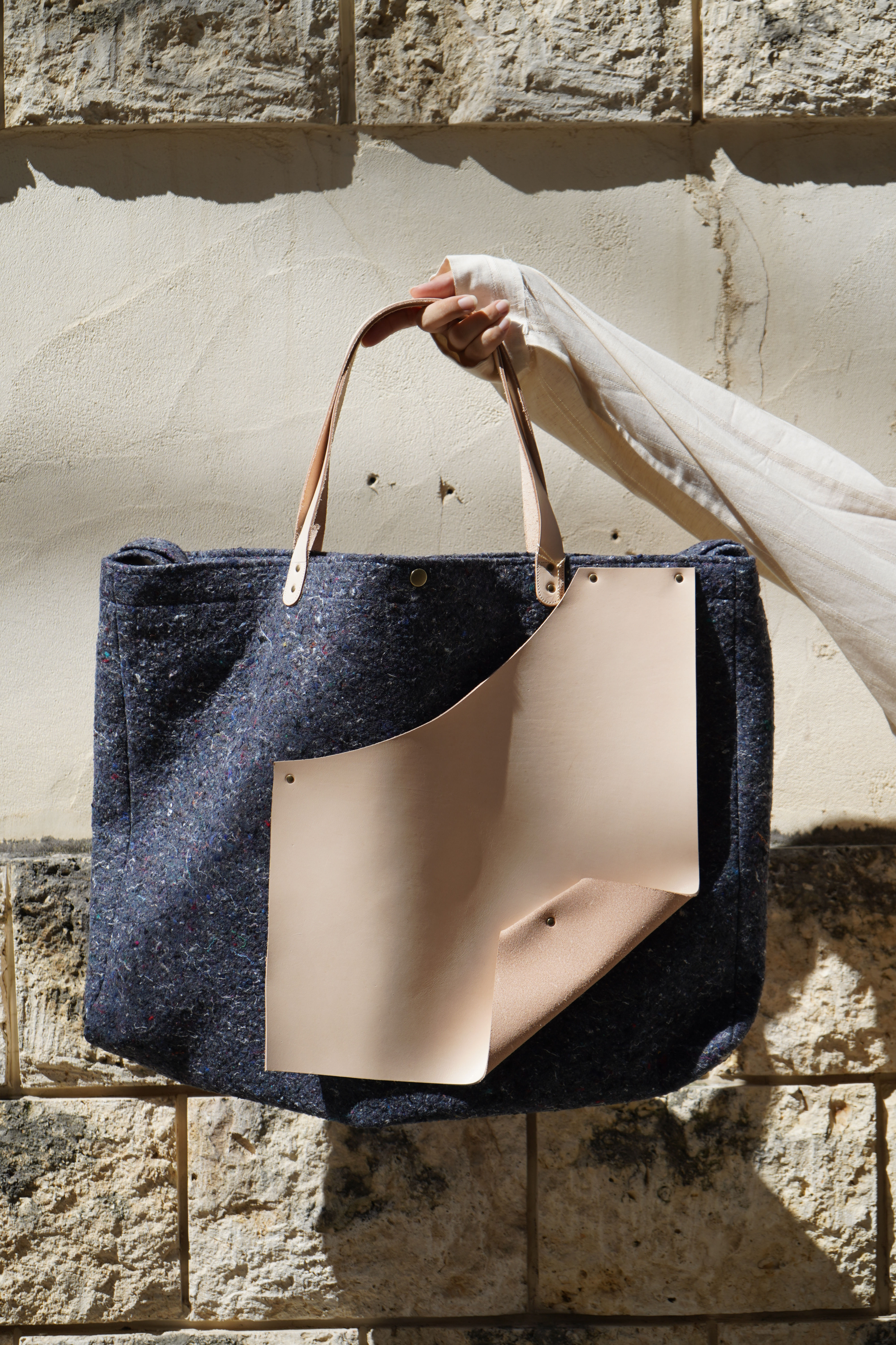 【26AW】YUTASETOGAWA ATELIER BAG - with vegetable tanned leather -