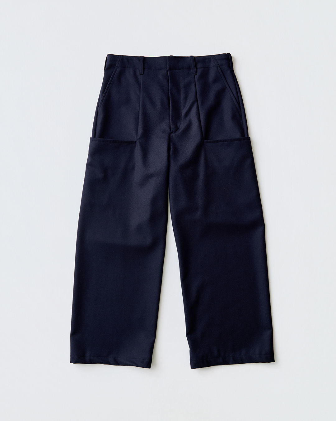 【26AW】ENCOMING GERMETRY TROUSER - DARK NAVY