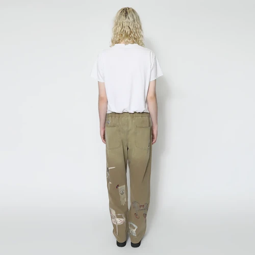 25SS】 Samuel Zelig antique pant - Olive Brown | NOUVERTEmagazine