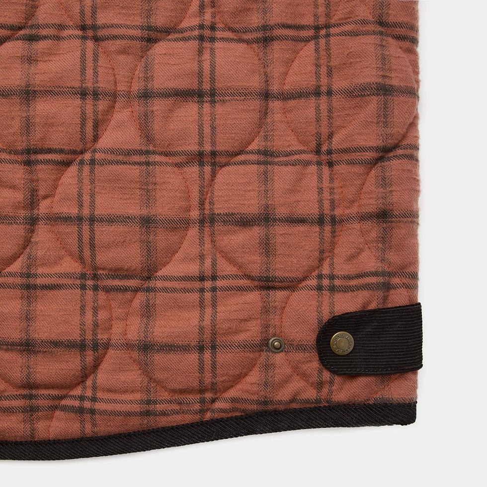 Thumbnail: 【26AW】Nicholas Daley × Lavenham Brushed Cotton Gilet Mens  - RED