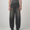 섬네일: 【26SS】JUHA BALLOON DENIM PANTS - FADE BLACK