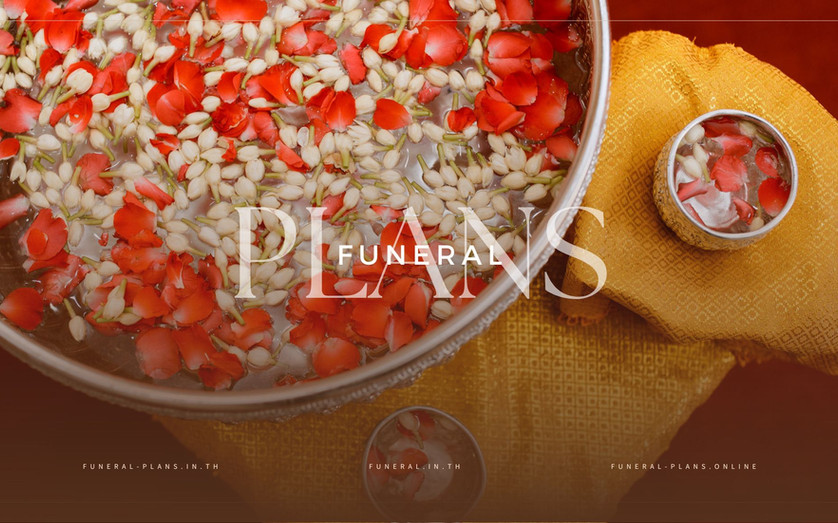 ฟิวเนอรัล แพลน - อุปกรณ์ในพิธีรดน้ำศพ