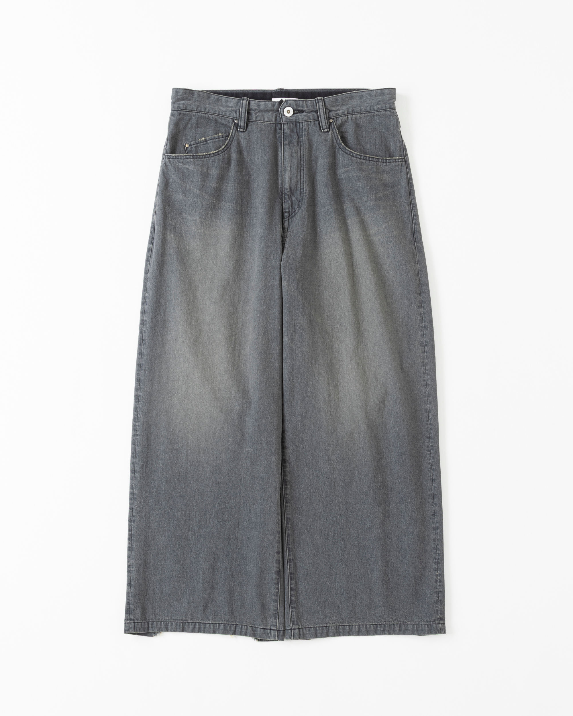 【26SS】saby TYPE 3 BAGGY - 11oz Uneven yarn Denim - BLACK/VINTAGE