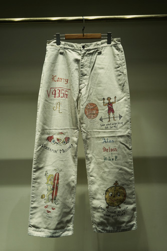 WESTOVERALLS TWM × WOA P/P TROUSERS 25AW】WESTOVERALLS memorial pants - OFF WHITE | NOUVERTEmagazine