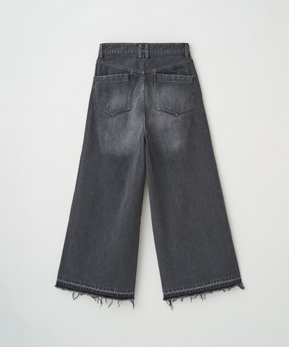 JUHA DAMAGE BAGGY DENIM PANTS