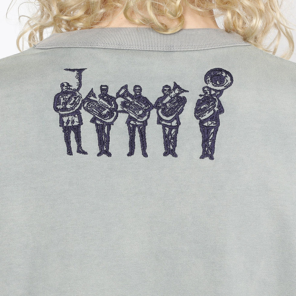 Thumbnail: 【26SS】 Samuel Zelig ORCHESTRA TEE - TEAL GREY