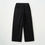 Thumbnail: 【25AW】JUHA LUSTROUS CORDUROY WIDE PANTS - BLACK