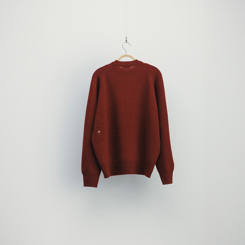 トップス 25AW satou flower handstitch knit 25AW】satou flower handstitch knit - akane | NOUVERTEmagazine