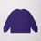 Thumbnail: 【25AW】ULTERIOR C/CASH HONEYCOMB FOOTBALL TEE - ROYAL PURPLE