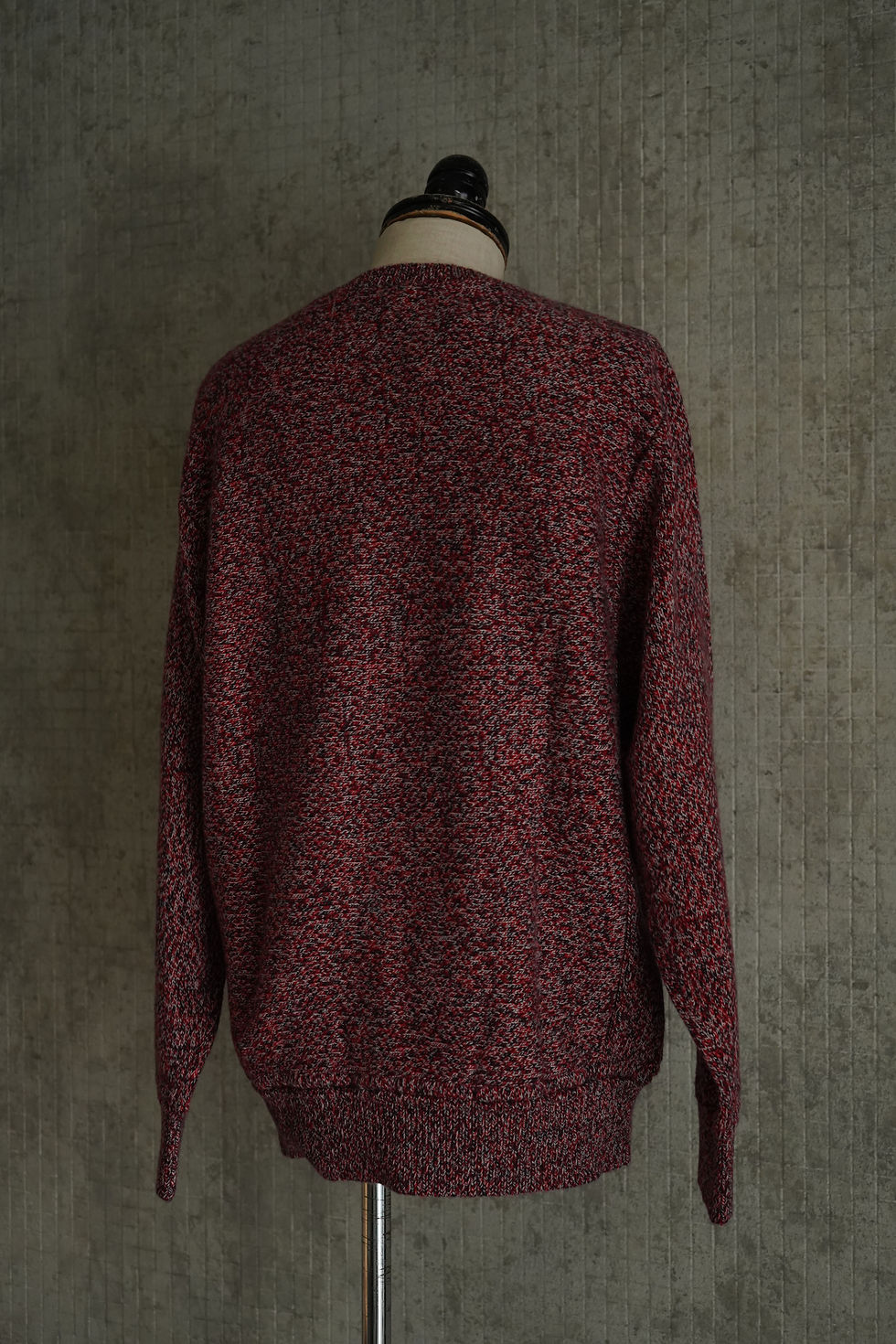 Thumbnail: 【25AW】COOHEM COLORMIX WOOL REVERSE KNIT P/O - MULTI