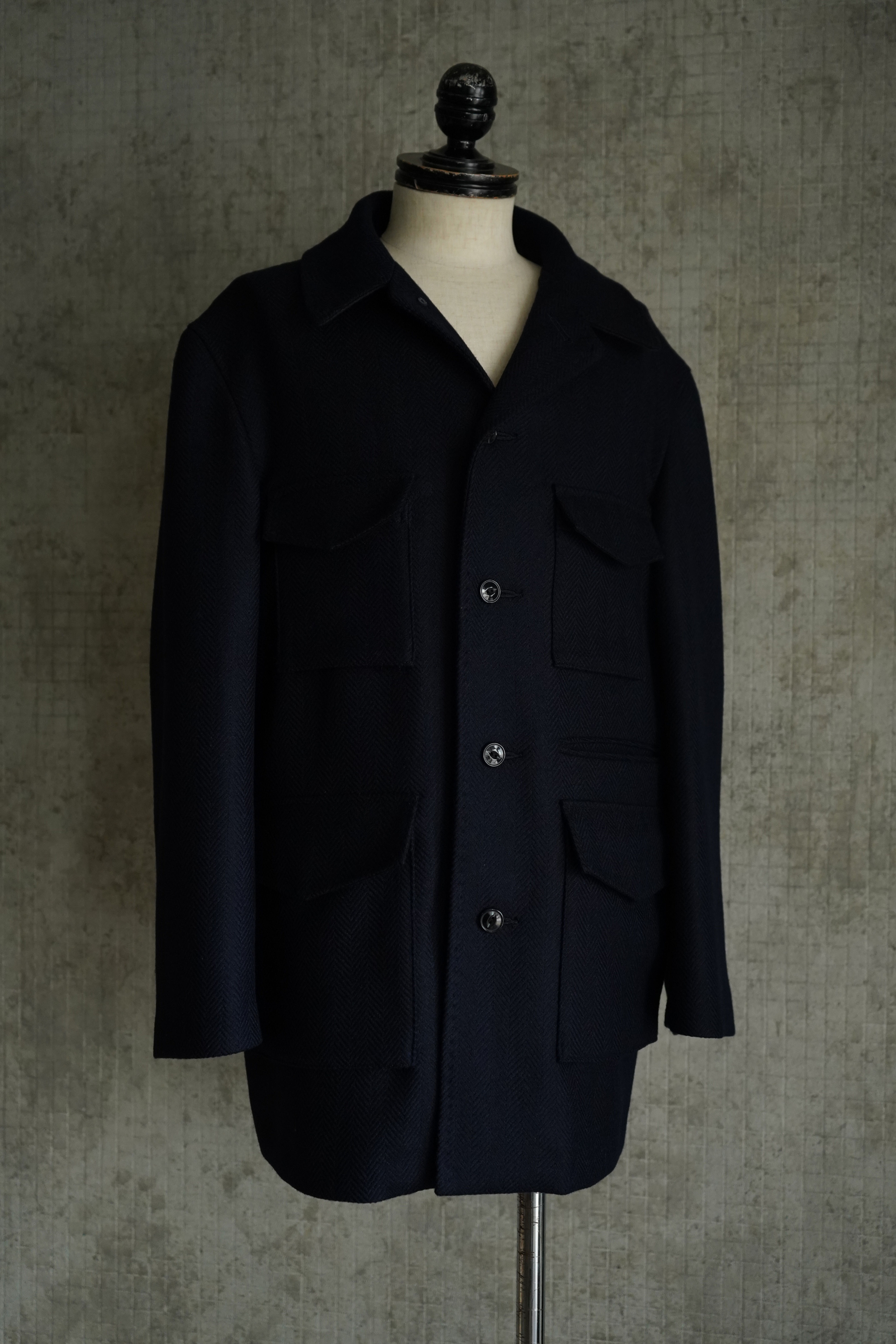 【25AW】拳骨創造 ASOBINoBA別注 Field Coat - Navy