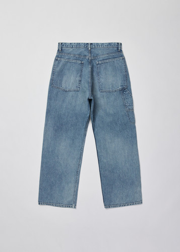 26SS】ULTERIOR FADED LIGHT DENIM PAINTER PANTS - FADED BLUE