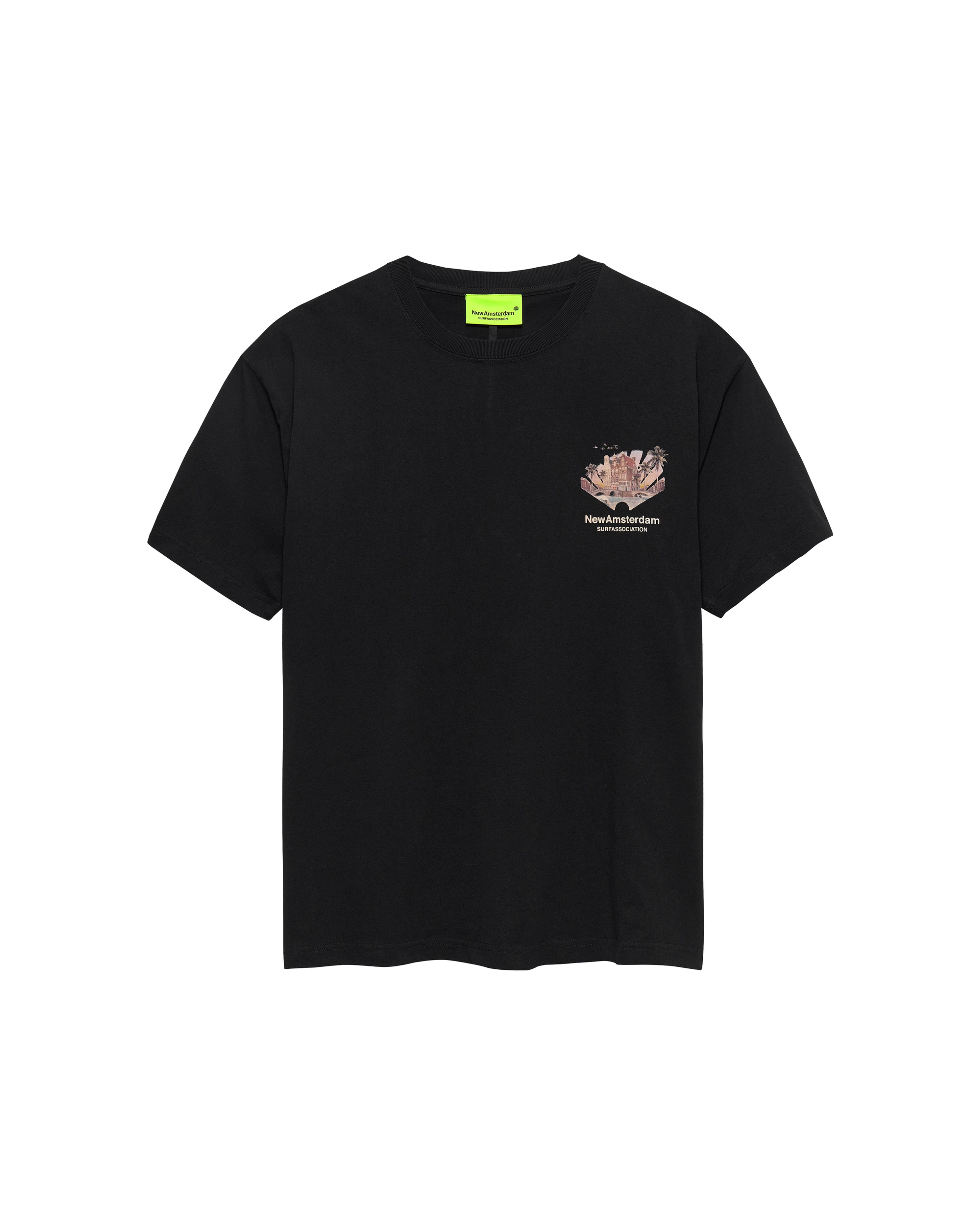 【26SS】 New Amsterdam Surf Association TROPICAL TEE - BLACK