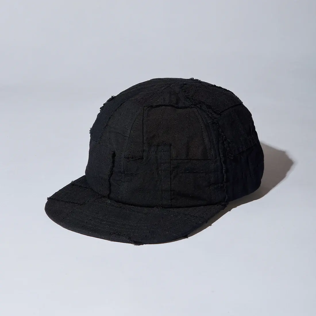 【25SS】KUON Boro Baseball Cap - Black