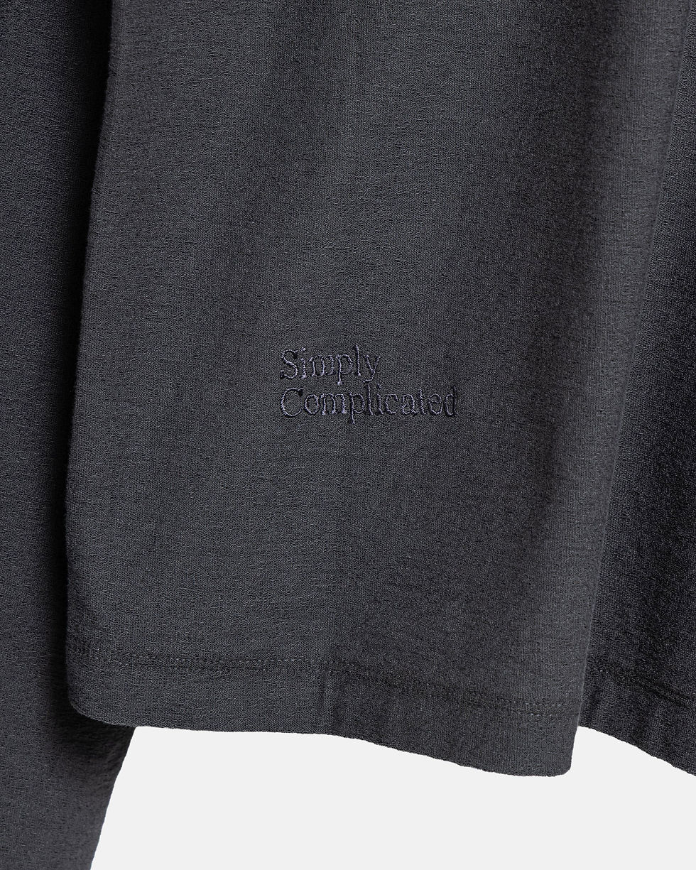 Thumbnail: 【26AW】Simply Complicated SLAB L/S TEE - CHACOAL