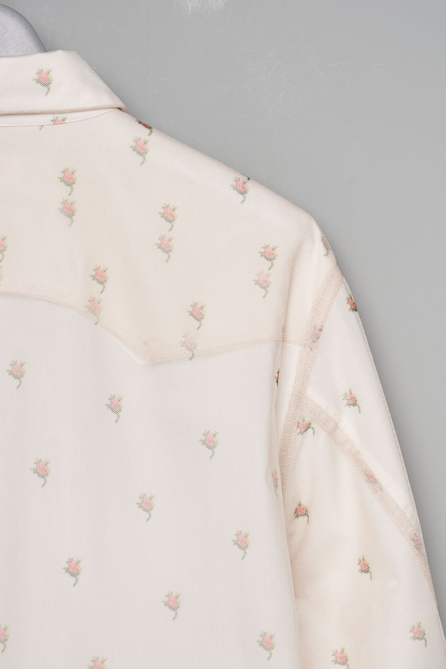 縮圖：【26AW】MASU ROCOCO LAYERED WESTERN SHIRT - IVORY