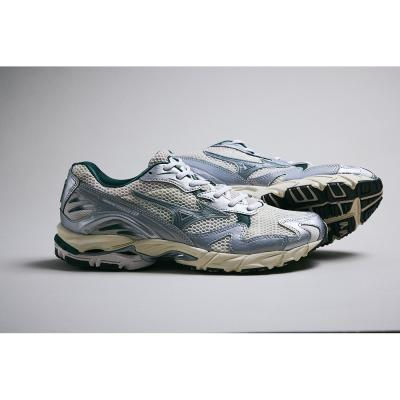 Thumbnail: MIZUNO WAVE RIDER 10 - OFF WHITE × GREEN × LIGHT GREY