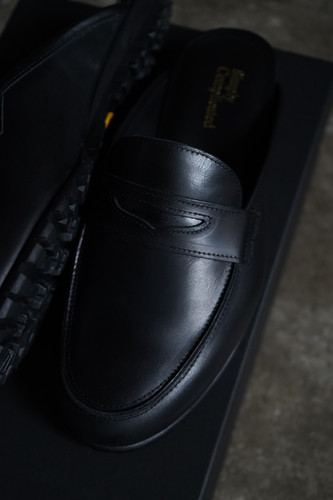 26SS】Simply Complicated LOAFER MULE BLACK | NOUVERTEmagazine