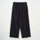 Thumbnail: 【25AW】JUHA FBRUSHED WIDE SWEAT PANTS - BLACK