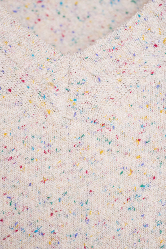 Thumbnail: 【26SS】MASU SILK NEP SWEATER - WHITE