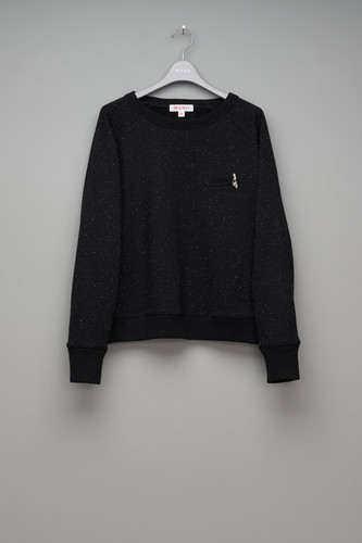 MASU HOODED B.D. SHIRT BLACK