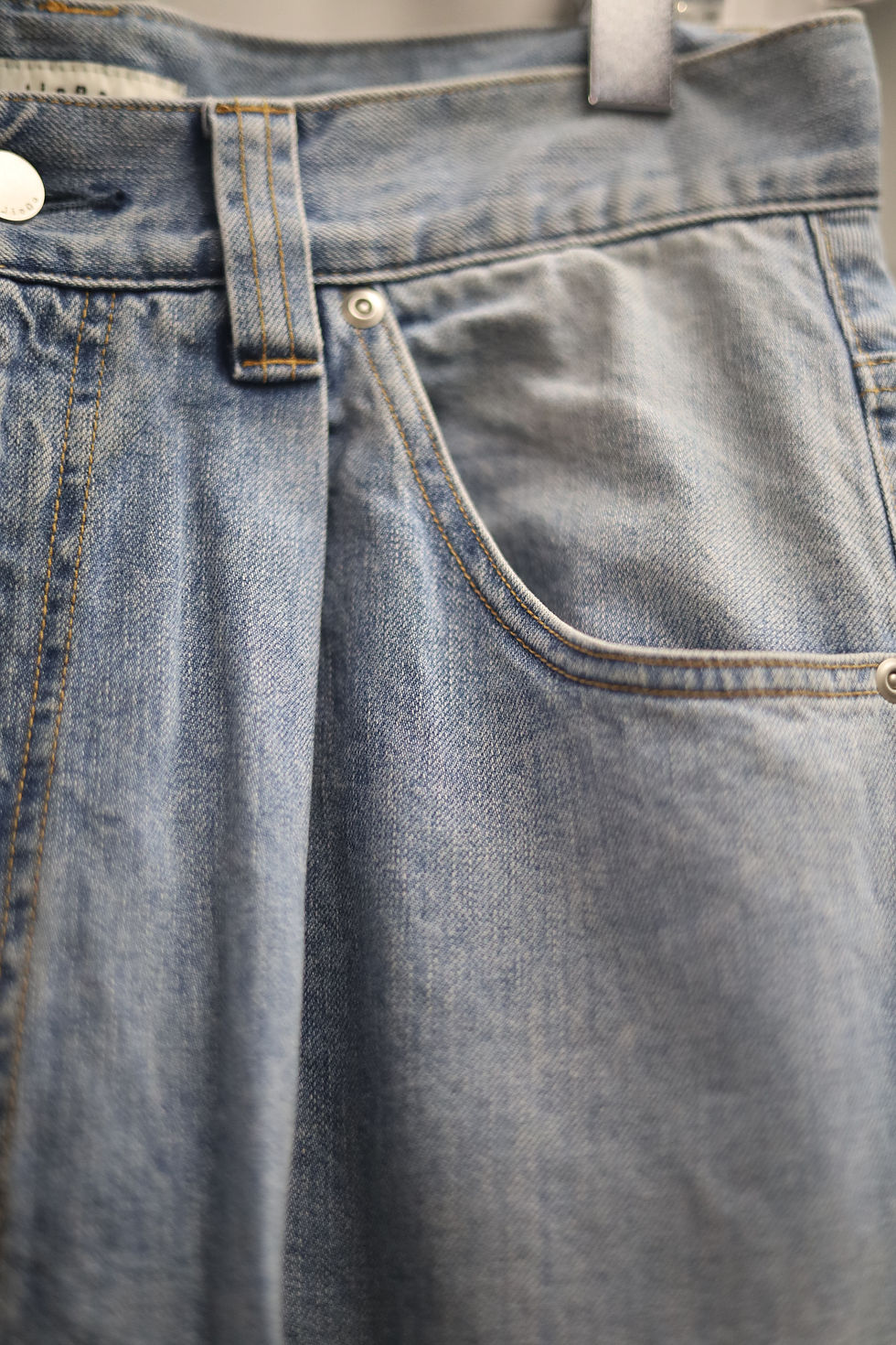 縮圖：【ARCHIVE】JieDa 23SS DAMAGE WIDE STRAIGHT DENIM