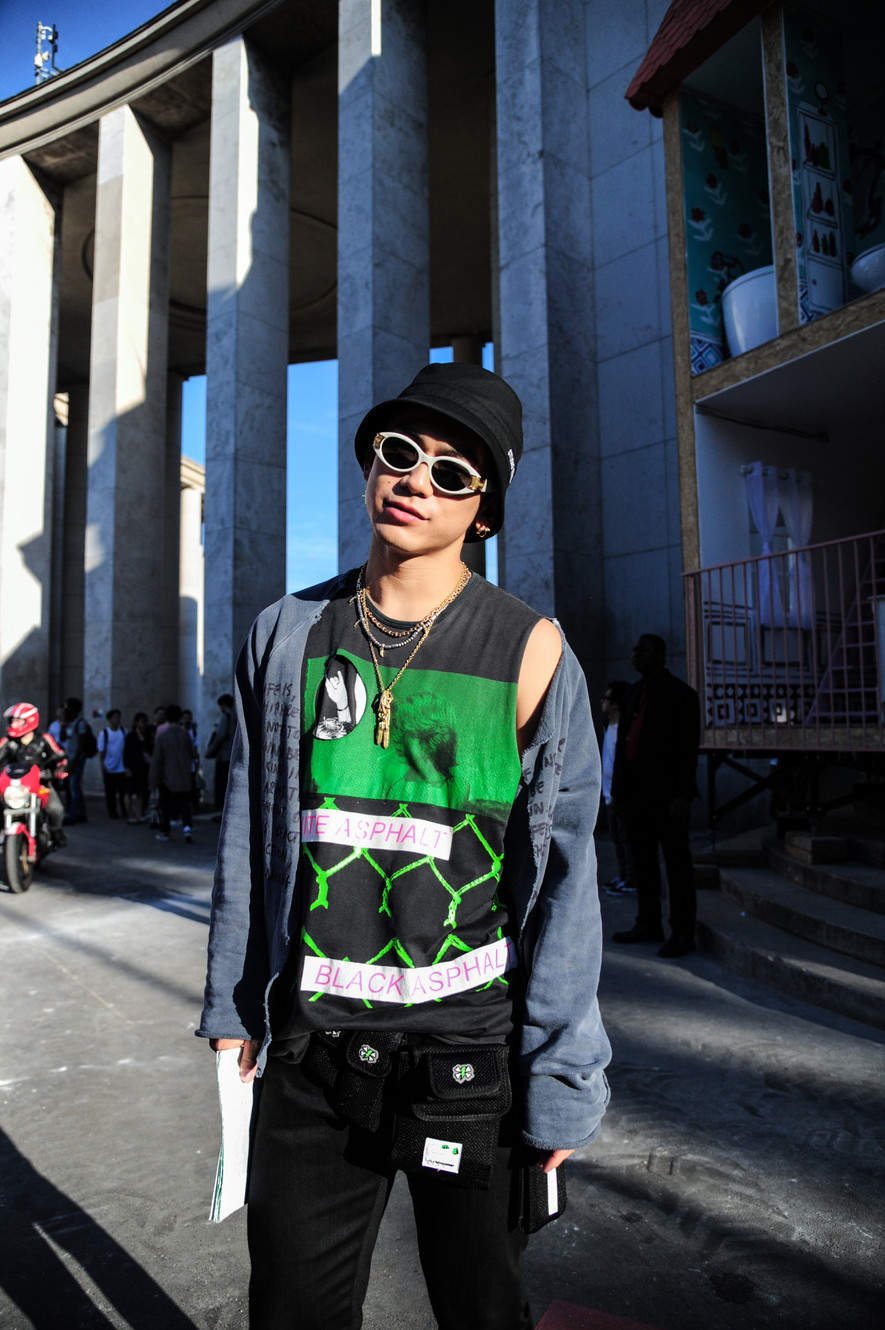 パリファッションウィークメンズ 2019年春夏コレクション STREETSNAP