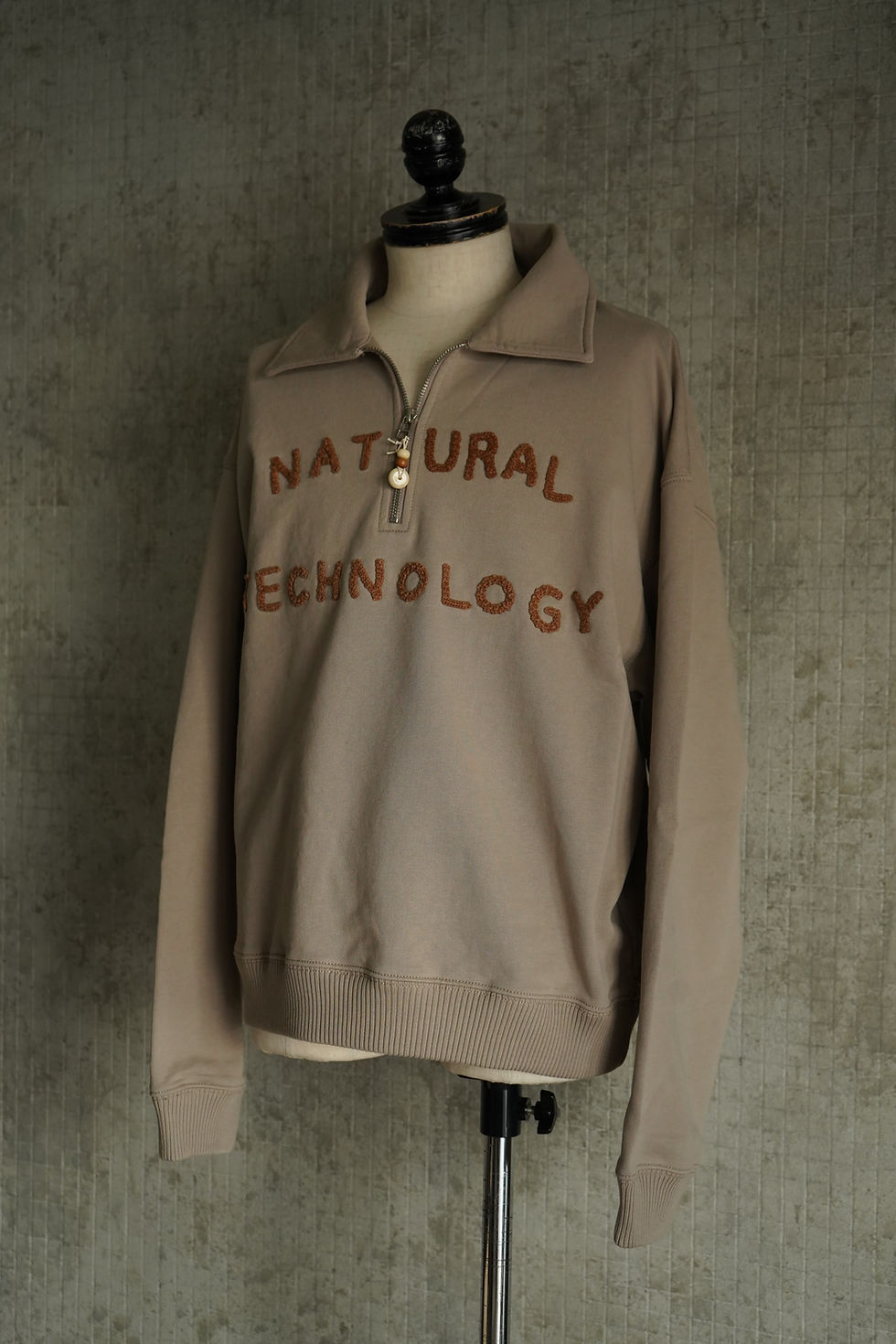 【25AW】STORY mfg. GEO PULLOVER - GRAY