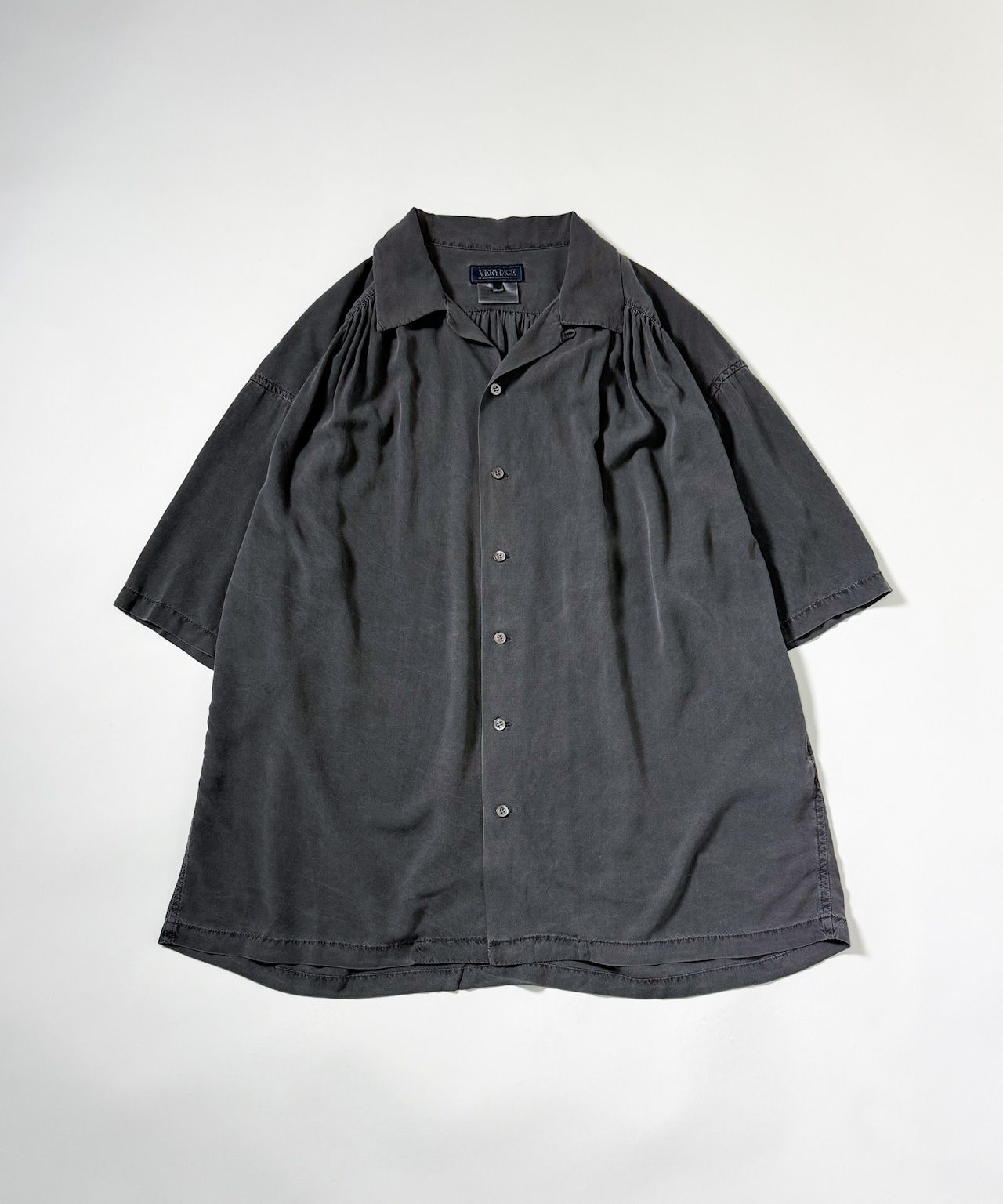【26SS】VERYTAGE GATHER SHIRT - GRAY