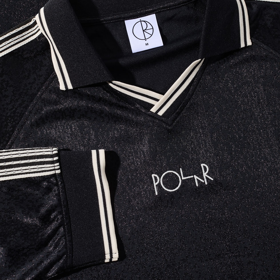 Thumbnail: 【26SUMMER】Polar Skate Co. DAVIE LS SHIRT - BLACK