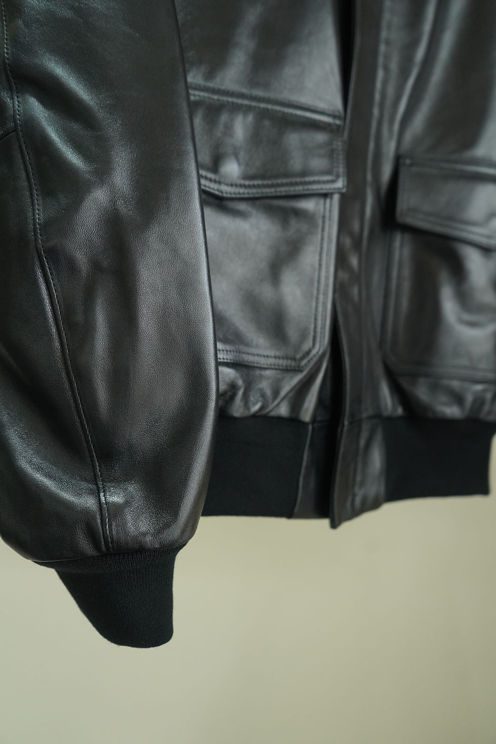 縮圖：【25AW】LOEFF LFU LAMB LTR FLHT JKT - BLACK