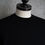 サムネイル： 【25AW】Yonetomi NEW BASIC RIGID CASHMERE GARMENT DYED SWEATER P/O - BLACK
