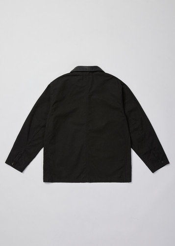 26SS】ULTERIOR WASHED C/R/S DUCK COVERALL - BLACK | NOUVERTEmagazine