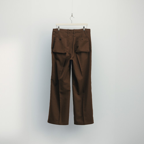 25AW】satou gakuran slacks - kuriiro | NOUVERTEmagazine