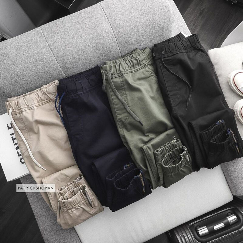 Thumbnail: Quần Dài Jogger Kaki Zara