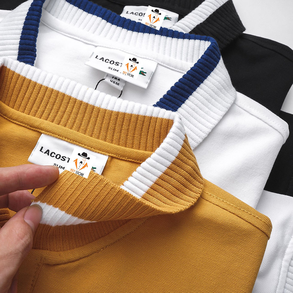 Thumbnail: Áo Thun Lacoste Polo Bo Gân