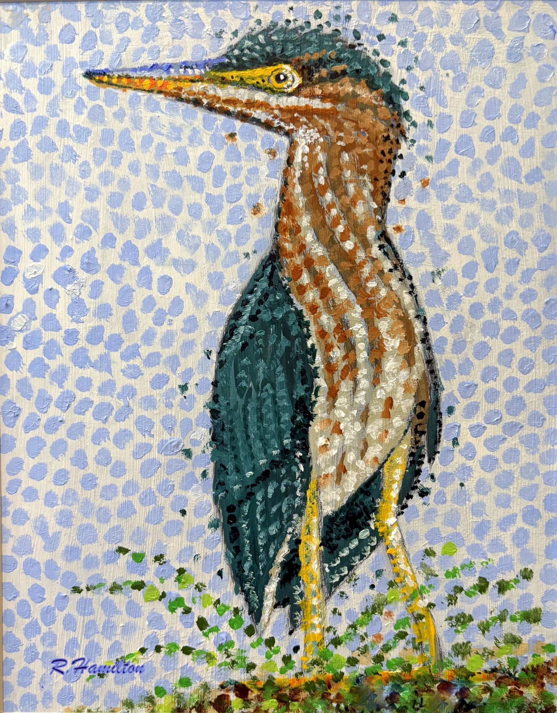 Green Heron by Dick Hamilton