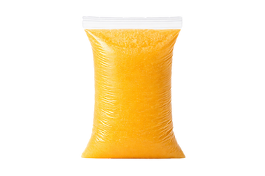 Frozen passion fruit purée in professional packaging for foodservice and industrial use
