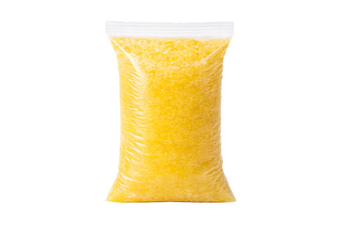 Frozen pineapple purée in professional packaging for foodservice and industrial use