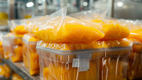 100% natürliches Fruchtpüree in Vakuumverpackung - hygienische Verarbeitung für beste Qualität