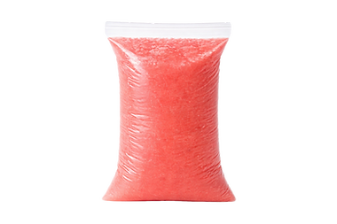 Frozen guava purée in professional packaging for foodservice and industrial processing