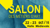 Je participe au "salon des métiers d'art" à la Halle médiévale de Saint Pierre sur Div