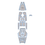 Thumbnail: MAT KIT, PA12 TITANIUM BLUE
