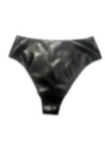 Sample Latex High Waisted Knickers