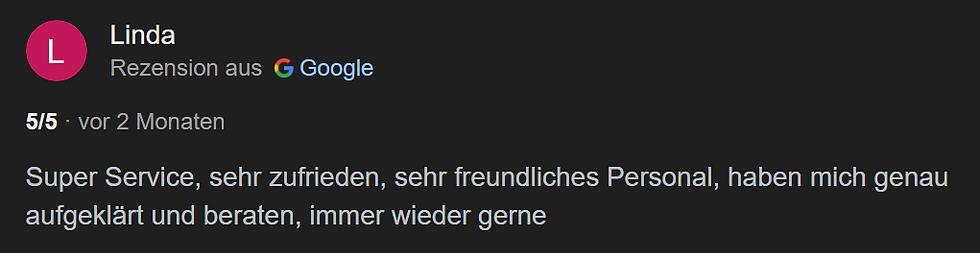 Google Bewertung 2