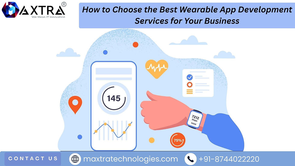 Wearable App Development Services