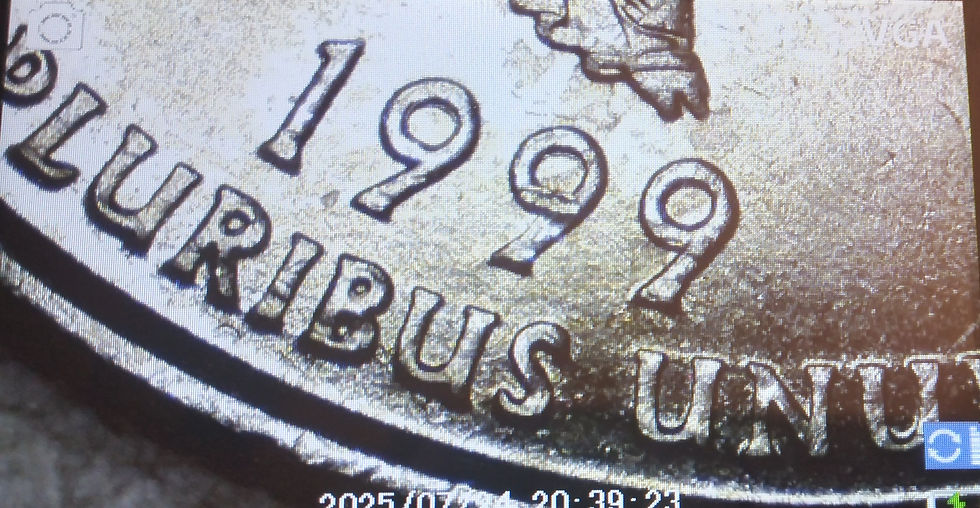 Thumbnail: Rare 1999-P Pennsylvania State Quarter of a Double Die Reverse Errors Variety